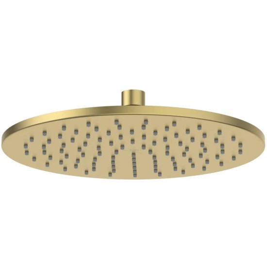 Ideal Standard  Irain, Κυκλική Κεφαλή (Χωρίς Βραχίονα), 250cm 12lt, Brushed Gold