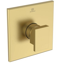 Ideal Standard Extra, Εντοιχιζόμενη μπαταρία ντους, 1 παροχής, αναμικτική, Brushed Gold