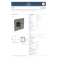 Ideal Standard Extra, Εντοιχιζόμενη μπαταρία ντους, 1 παροχής, αναμικτική, Magnetic Grey