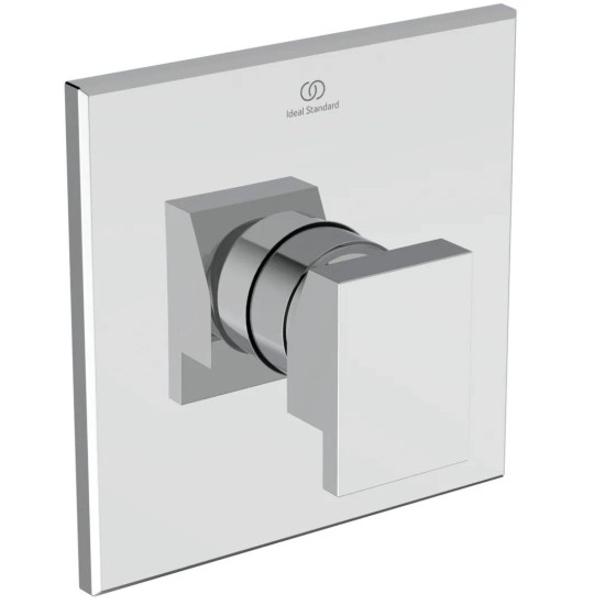 Ideal Standard Extra, Εντοιχιζόμενη μπαταρία ντους, 1 παροχής, αναμικτική, Χρωμέ