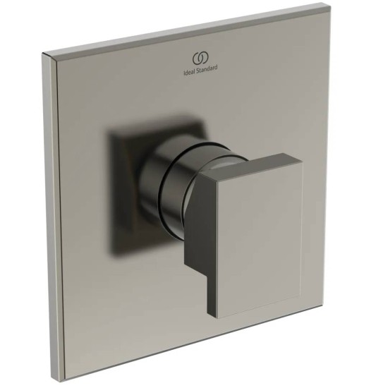 Ideal Standard Extra, Εντοιχιζόμενη μπαταρία ντους, 1 παροχής, αναμικτική, Silver Storm