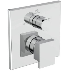 Ideal Standard Extra, Εντοιχιζόμενη μπαταρία λουτρού, 2 παροχών, αναμικτική, Χρωμέ