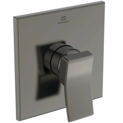 Ideal Standard Conca, Εντοιχιζόμενη μπαταρία ντους, 1 παροχής, αναμικτική, Magnetic Grey