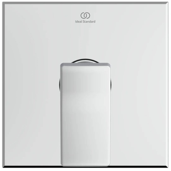 Ideal Standard Conca, Εντοιχιζόμενη μπαταρία ντους, 1 παροχής, αναμικτική, Χρωμέ