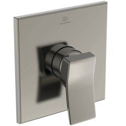 Ideal Standard Conca, Εντοιχιζόμενη μπαταρία ντους, 1 παροχής, αναμικτική, Silver Storm