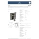 Ideal Standard Conca, Εντοιχιζόμενη μπαταρία λουτρού, 2 παροχών, αναμικτική Magnetic Grey