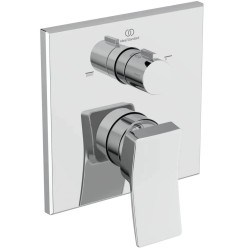 Ideal Standard Conca, Εντοιχιζόμενη μπαταρία λουτρού, 2 παροχών, αναμικτική Χρωμέ