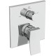 Ideal Standard Conca, Εντοιχιζόμενη μπαταρία λουτρού, 2 παροχών, αναμικτική Χρωμέ