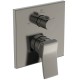 Ideal Standard Conca, Εντοιχιζόμενη μπαταρία λουτρού, 2 παροχών, αναμικτική, Silver Storm