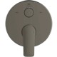 Ideal Standard Connect Air, Εντοιχιζόμενη μπαταρία λουτρού, 2 παροχών, αναμικτική Magnetic Grey