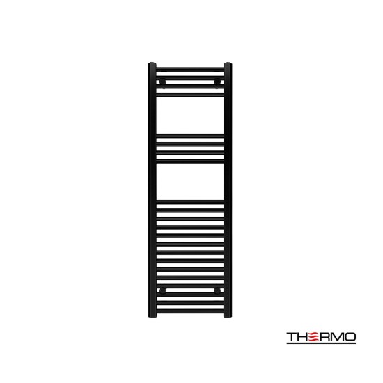 Thermo Alto Θερμαινόμενη  Πετσετοκρεμάστρα 120x40 Black Matt