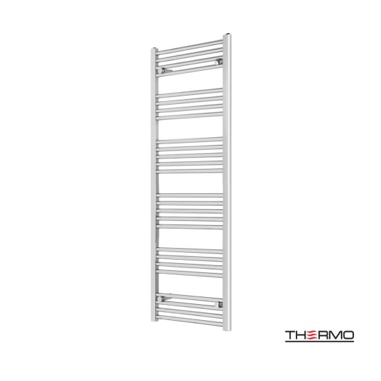 Thermo Alto, Θερμαινόμενη Πετσετοκρεμάστρα 150x50cm, Chrome