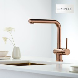 Apell Μπαταρία Κουζίνας Θερμομικτική, Inox PVD Copper (Rame)