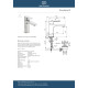 Ideal Standard Cerafine D, Μπαταρία νιπτήρα, Χρωμέ.