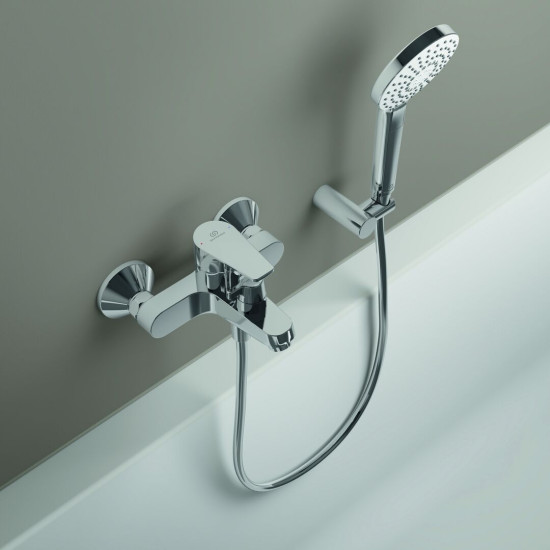 Ideal Standard Cerafine D, Μπαταρία λουτρού (κορμός), Χρωμέ.