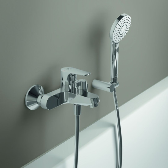 Ideal Standard Cerafine D, Μπαταρία λουτρού (κορμός), Χρωμέ.