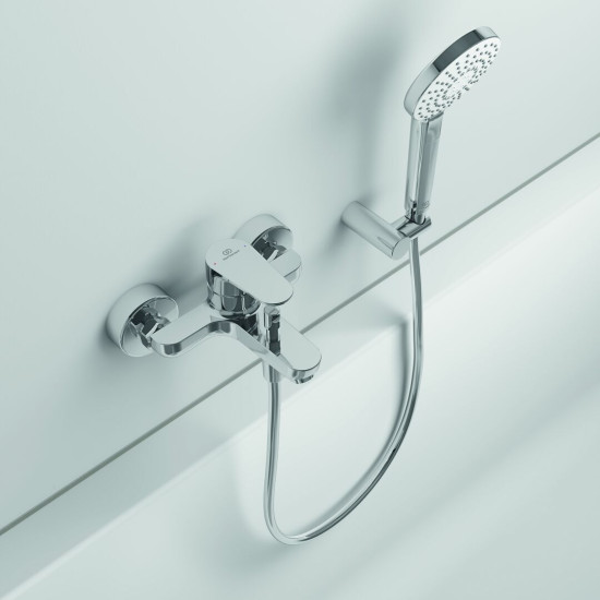 Ideal Standard Cerafine O, Μπαταρία λουτρού (κορμός), Χρωμέ.