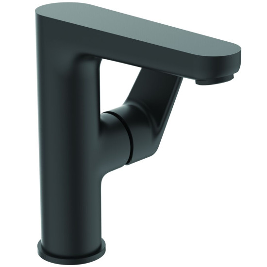 Ideal Standard Cerafine O Μπαταρία Νιπτήρος Χωρίς Βαλβίδα Black