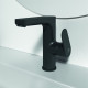 Ideal Standard Cerafine O Μπαταρία Νιπτήρος Χωρίς Βαλβίδα Black