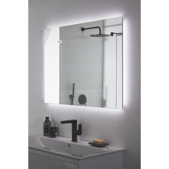 Ideal Standard Cerafine O Μπαταρία Νιπτήρος Χωρίς Βαλβίδα Black