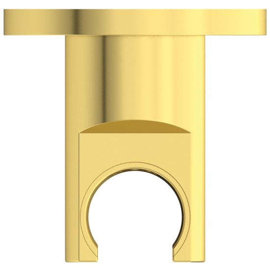 Ideal Standard Idealrain, παροχή και στήριγμα τηλεφώνου, Brushed Gold (χωρίς σπιράλ και τηλέφωνο).