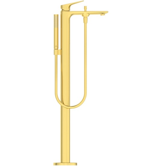 Ideal Standard La Dolce Vita Επιδαπέδια Μπαταρία Λουτρού Brushed Gold