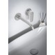 Ideal Standard Cerafine O, Εντοιχιζόμενη μπαταρία ντους,  χωρίς βαλβίδα, Χρωμέ