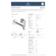 Ideal Standard Cerafine O, Εντοιχιζόμενη μπαταρία ντους,  χωρίς βαλβίδα, Χρωμέ