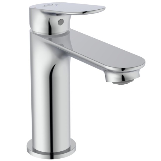 Ideal Standard Ceralife O, Μπαταρία νιπτήρα H100mm BlueStart®, με Click-Clack βαλβίδα, Χρωμέ