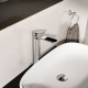 Ideal Standard Ceralife O, Μπαταρία νιπτήρα ελεύθερης τοποθέτησης H240 mm, χωρίς βαλβίδα, Χρωμέ