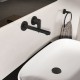 Ideal Standard Ceralife O, Εντοιχιζόμενη μπαταρία νιπτήρα, Silk Black