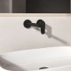 Ideal Standard Ceralife O, Εντοιχιζόμενη μπαταρία νιπτήρα, Silk Black