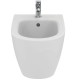 Ideal Standard Ceralife O, Μπαταρία μπιντέ, με Click-Clack βαλβίδα, Χρωμέ
