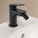 Ideal Standard Ceralife O, Μπαταρία μπιντέ, με Click-Clack βαλβίδα, Silk Black