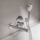 Ideal Standard Ceralife O, Εντοιχιζόμενη μπαταρία λουτρού, 2 παροχών, αναμικτική, Χρωμέ