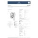 Ideal Standard Ceralife O, Εντοιχιζόμενη μπαταρία λουτρού, 2 παροχών, αναμικτική, Χρωμέ
