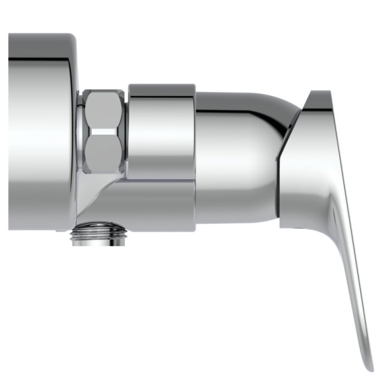 Ideal Standard Ceralife O, Επίτοιχη μπαταρία ντους, αναμικτική, Κορμός, Χρωμέ