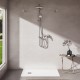 Ideal Standard Ceralife O, Επίτοιχη μπαταρία ντους, αναμικτική, Κορμός, Χρωμέ