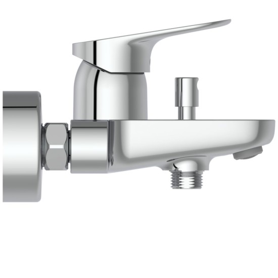 Ideal Standard Ceralife O, Επίτοιχη μπαταρία Λουτρού, αναμικτική, Κορμός, Χρωμέ
