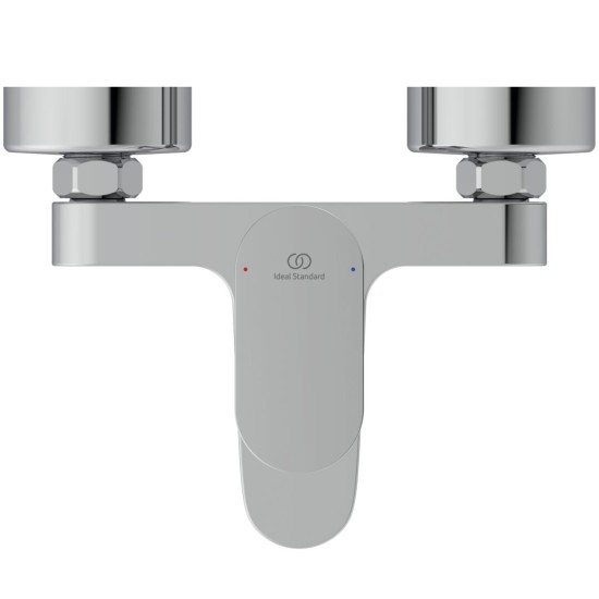 Ideal Standard Ceralife O, Επίτοιχη μπαταρία Λουτρού, αναμικτική, Κορμός, Χρωμέ