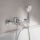 Ideal Standard Ceralife O, Επίτοιχη μπαταρία Λουτρού, αναμικτική, Κορμός, Χρωμέ