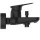 Ideal Standard Ceralife O, Επίτοιχη μπαταρία Λουτρού, αναμικτική, Κορμός, Silk Black
