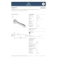 Ideal Standard Ceralife O, Επιτοίχιο ρουξούνι λουτρού, Χρωμέ