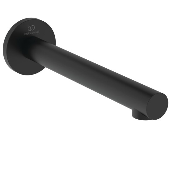 Ideal Standard Ceralife O, Επιτοίχιο ρουξούνι λουτρού, Silk Black