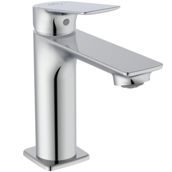 Ideal Standard Ceralife C, Μπαταρία νιπτήρα H100 mm BlueStart®, με Click-Clack βαλβίδα, Χρωμέ