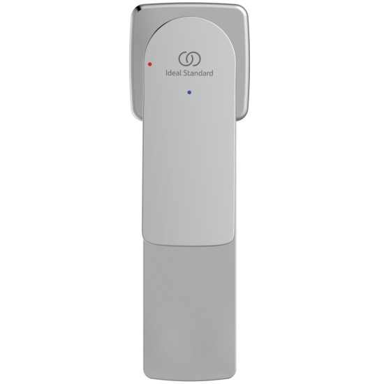 Ideal Standard Ceralife C, Μπαταρία νιπτήρα H100 mm BlueStart®, με Click-Clack βαλβίδα, Χρωμέ