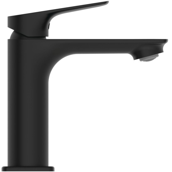 Ideal Standard Ceralife C, Μπαταρία νιπτήρα H100 mm BlueStart®, με Click-Clack βαλβίδα, Silk Black