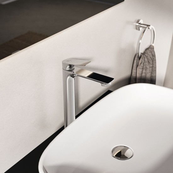 Ideal Standard Ceralife C, Μπαταρία νιπτήρα ελεύθερης τοποθέτησης H240 mm, χωρίς βαλβίδα, Χρωμέ