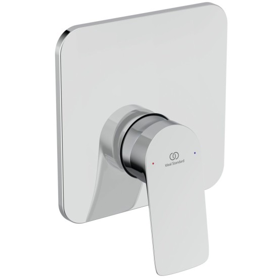 Ideal Ceralife C Εντοιχιζόμενη μπαταρία ντους, 1 παροχής (Kit 1 & Kit 2), αναμικτική