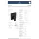 Ideal Ceralife C Εντοιχιζόμενη μπαταρία ντους, 1 παροχής (Kit 1 & Kit 2), αναμικτική Silk Black